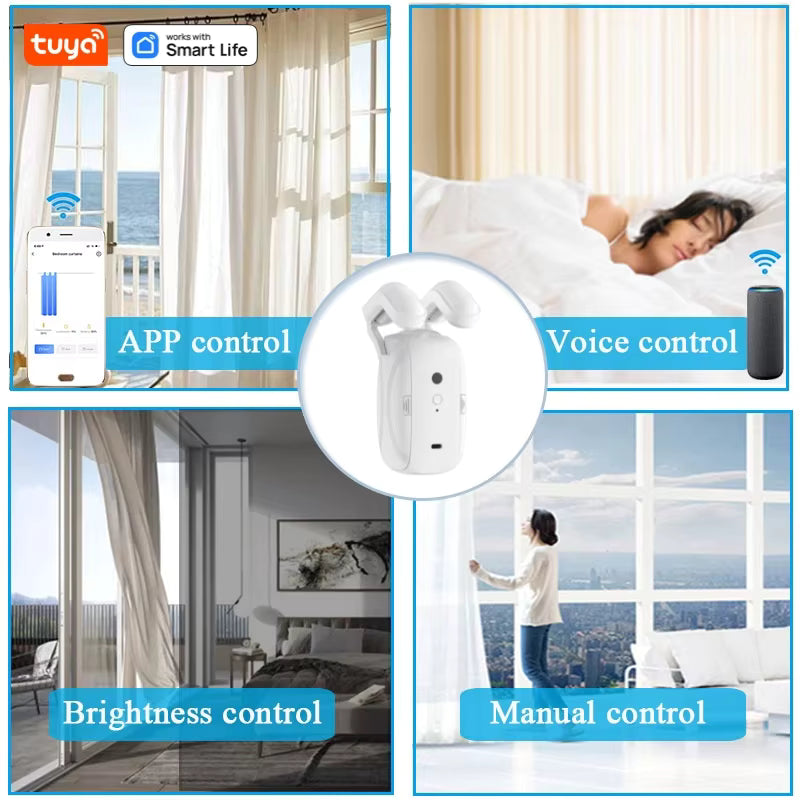 1/2PCS Tuya Smart Wifi Curtain Robot