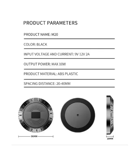 Invisible Hidden Under Desk Wireless Charger