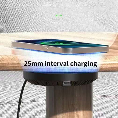 Invisible Hidden Under Desk Wireless Charger